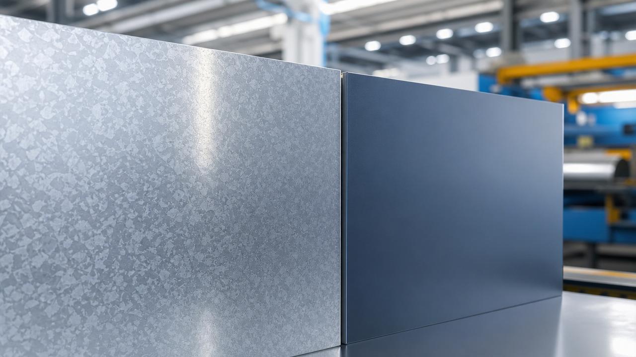 Hot galvanizing steel sheet vs pre-coated sheet explained