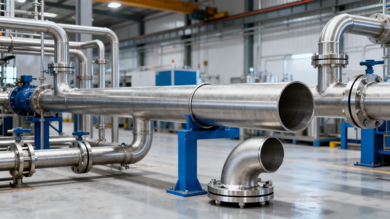 Is 1 stainless pipe the right size for your line