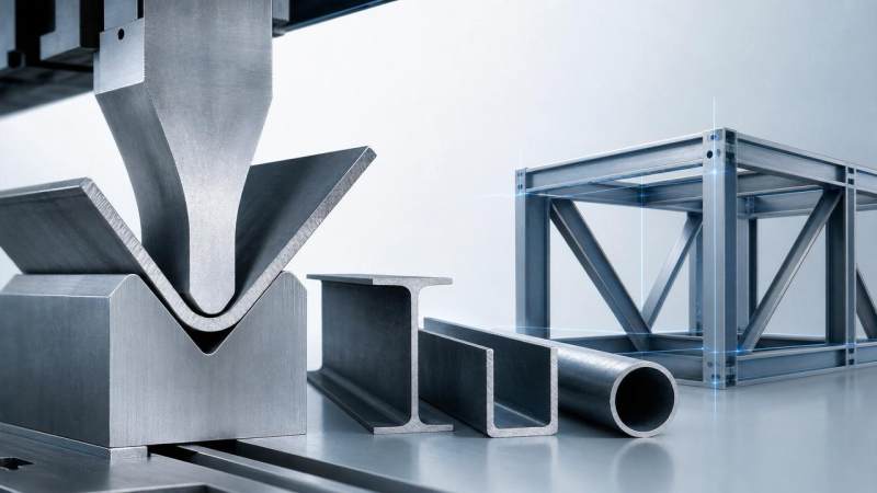 Structural steel bending errors that weaken the final frame