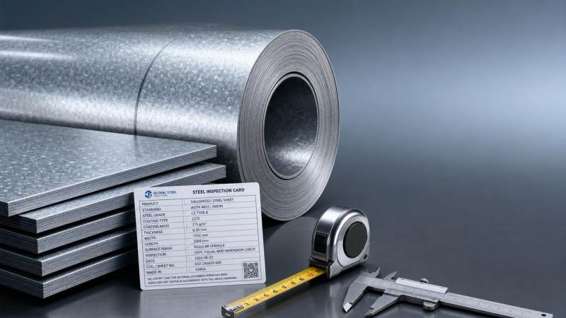 How to read galvanized steel sheet specifications right