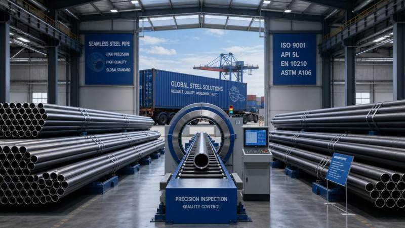 What sets a carbon steel seamless pipe manufacturer apart
