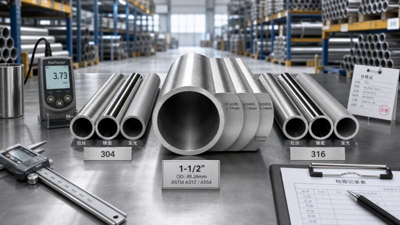 What affects 1 1 2 stainless steel pipe price today