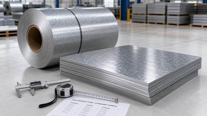 How to read galvanized steel sheet specifications right