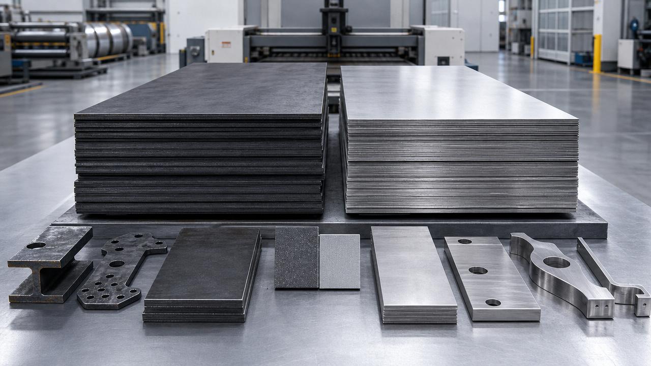 Where industrial steel plate grade choice changes cost