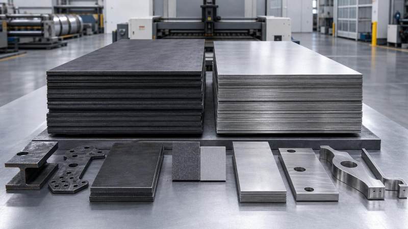 Where industrial steel plate grade choice changes cost