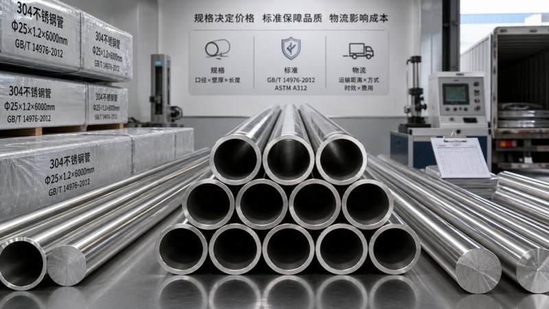 Why ss 304 pipe price per meter keeps changing