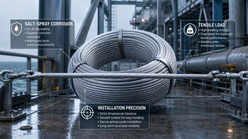 What affects Corrosion Resistant Wire service life most?