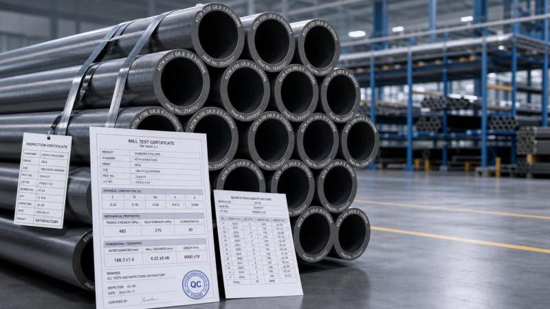 Why ASTM certification matters for carbon steel pipe