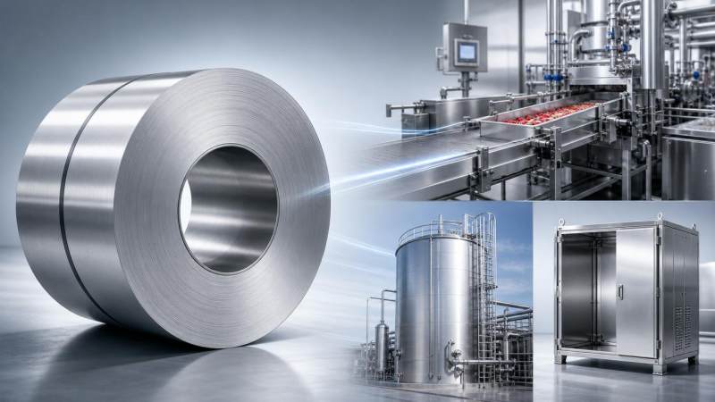 Where 304 stainless steel coil performs best in industry