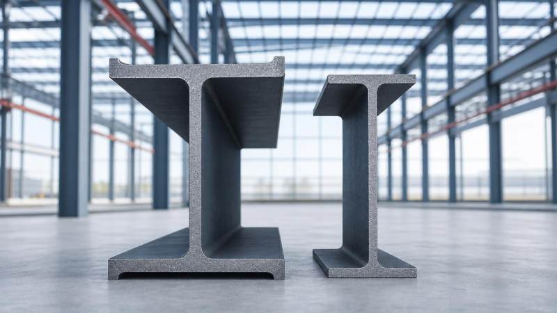 H Beam and I Beam: Which Works Better for Columns