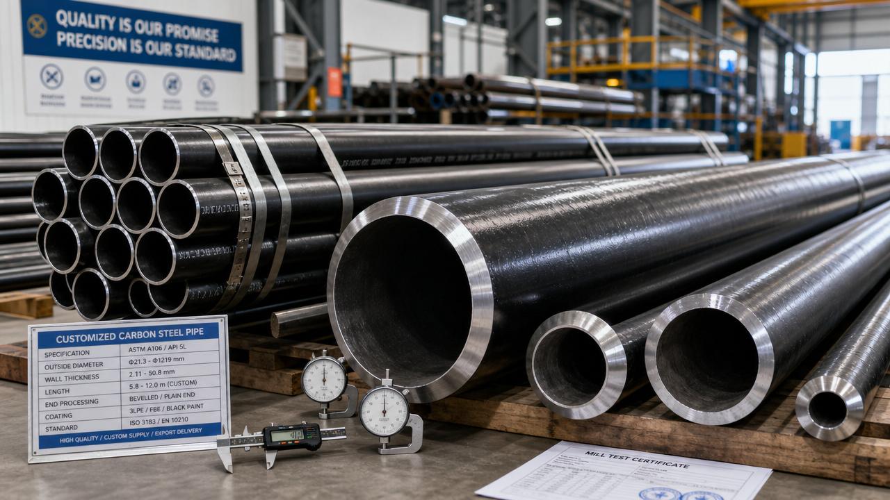 When is a custom carbon steel pipe supplier worth the cost