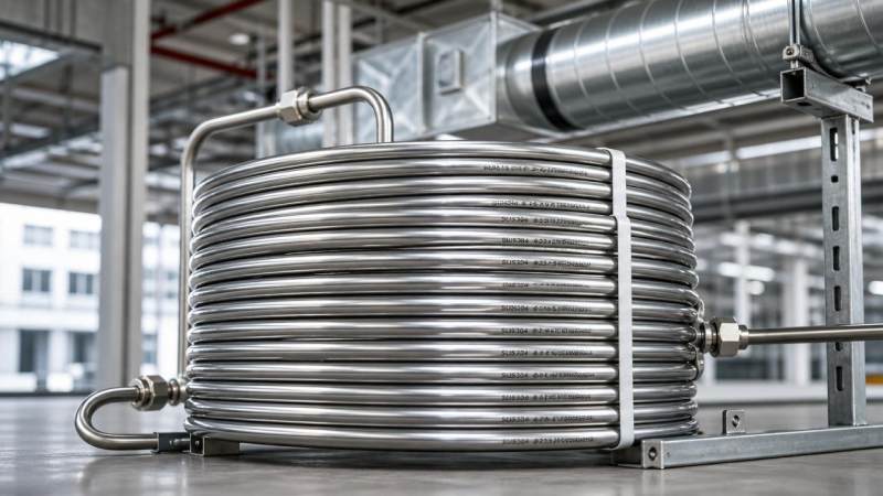 Why 304 stainless steel coil tubing suits construction Why 304 stainless steel coil tubing suits construction