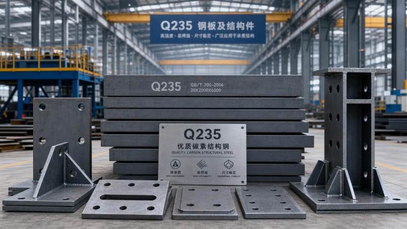 Q235 steel plate explained for load bearing structures