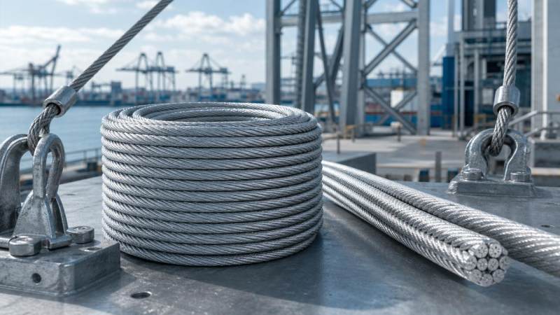When to use hot dipped galvanized steel wire rope When to use hot dipped galvanized steel wire rope