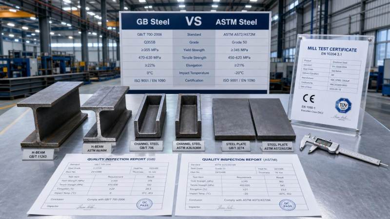 GB Steel vs ASTM Steel: Key Spec Differences