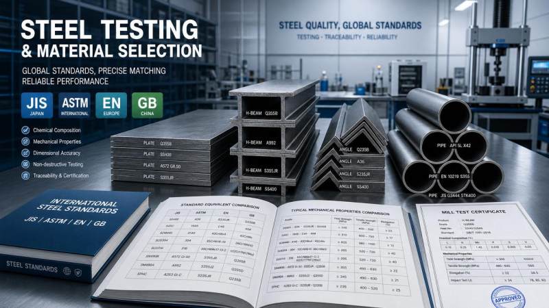 JIS Steel Equivalents: Common Grade Matching Tips