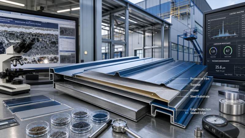 Color Coated Steel: Common Coating Failure Causes
