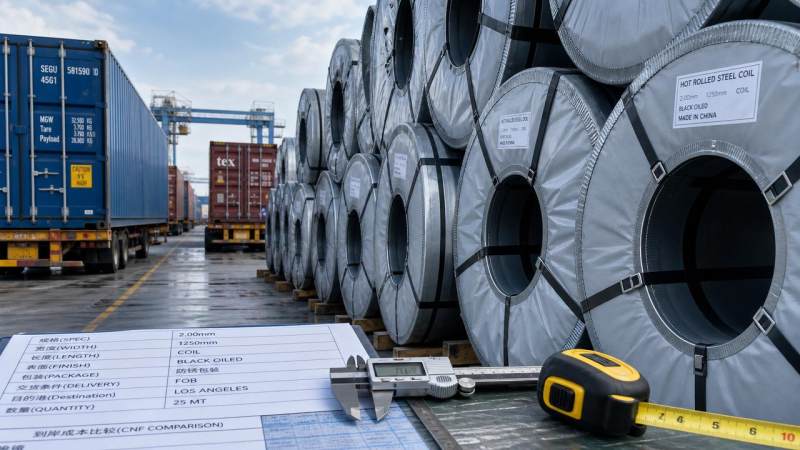 How to compare hot rolled steel coil price fairly
