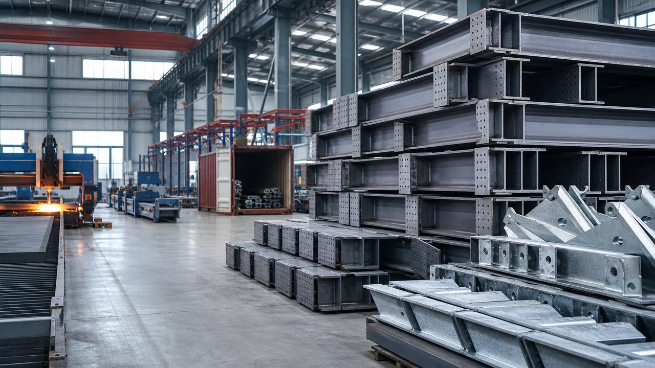 What changes steel structure construction cost most?