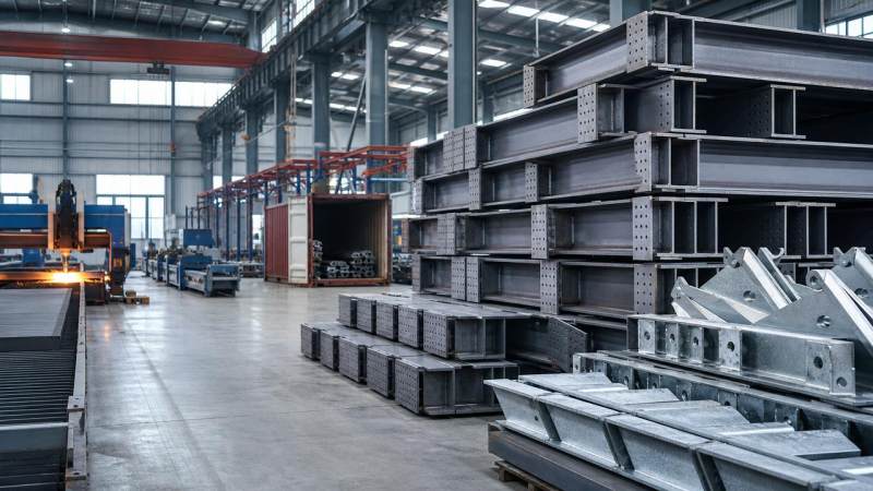 What changes steel structure construction cost most?