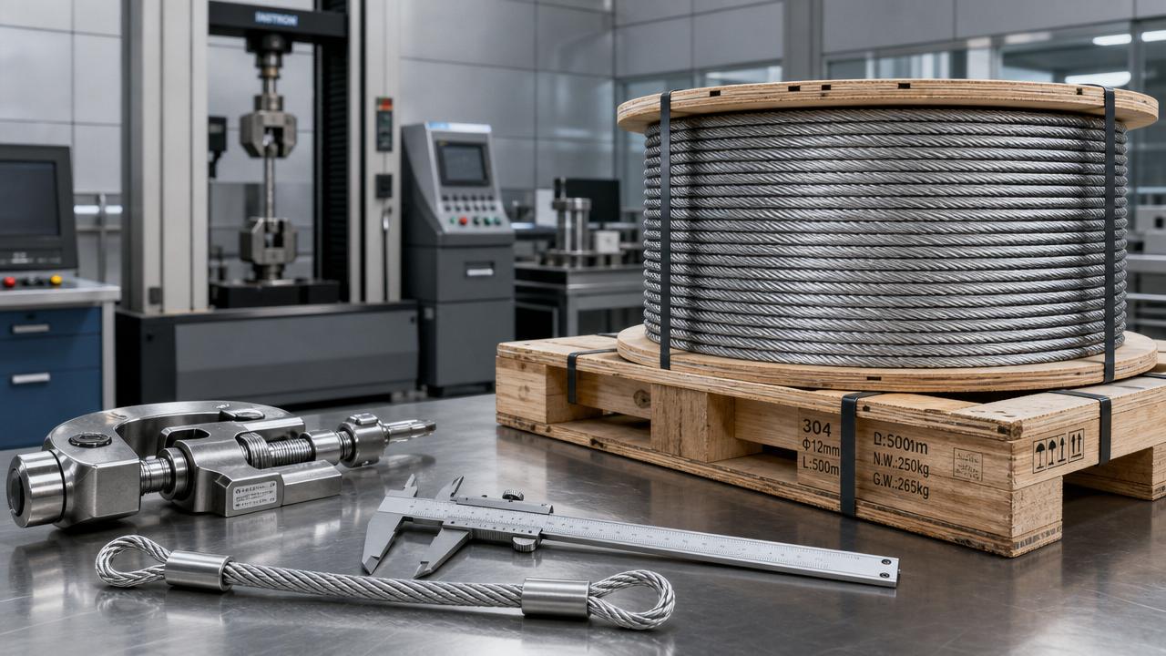 What to check in a stainless steel wire rope supplier