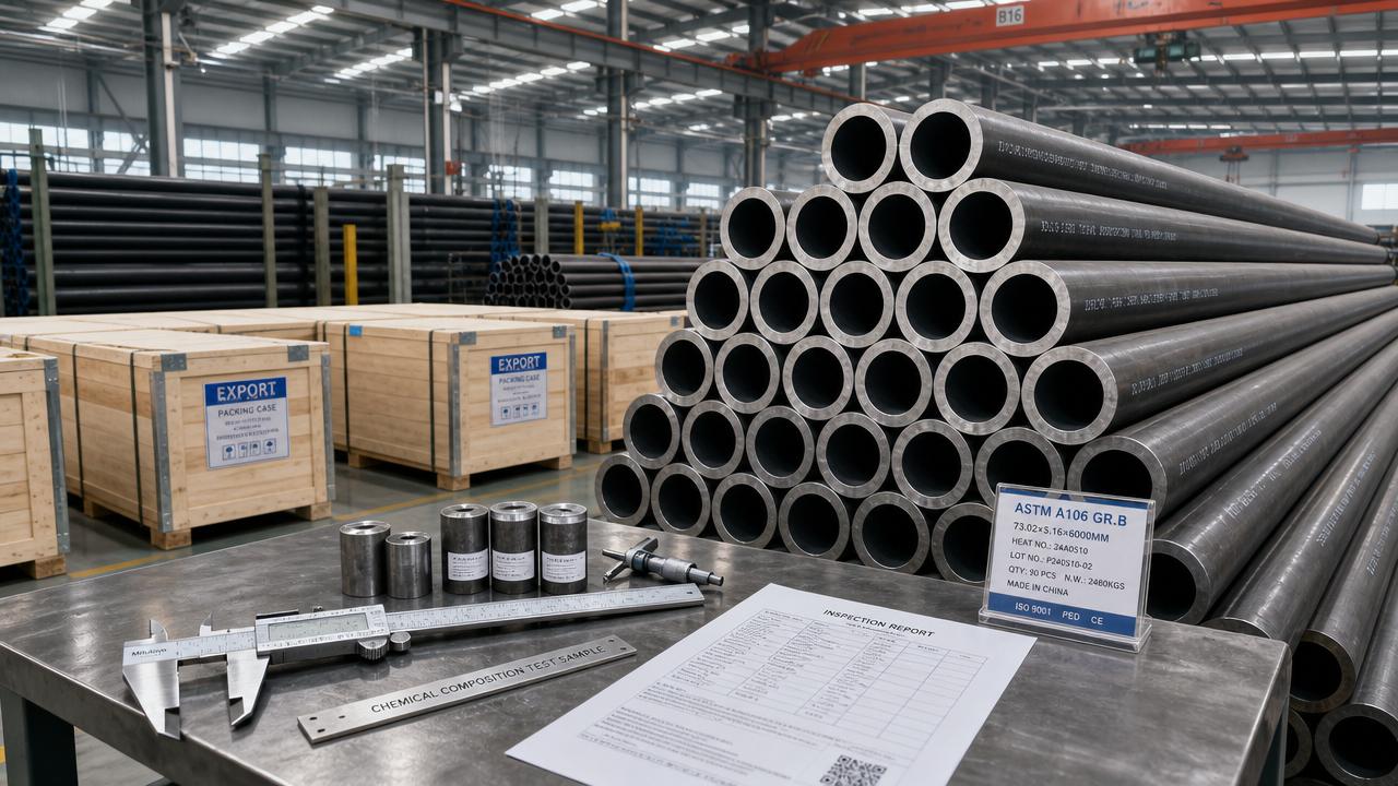 How to vet a seamless carbon steel pipe supplier