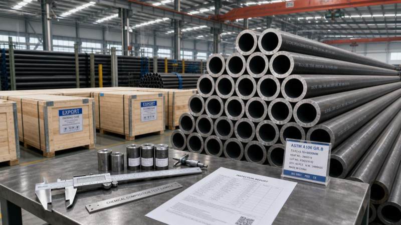 How to vet a seamless carbon steel pipe supplier