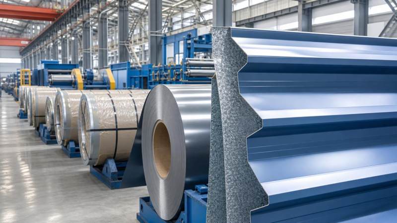 Why use pre-painted galvanized steel coil for panels?