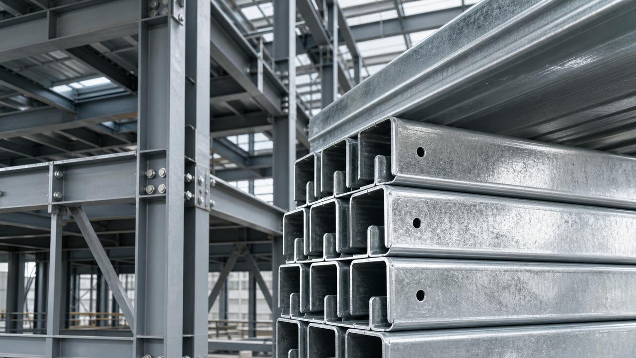 Where cold formed steel channel fits structural work