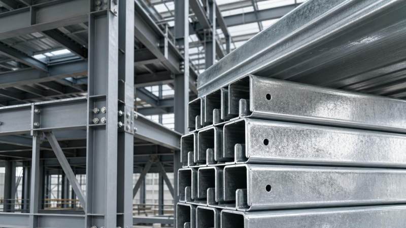 Where cold formed steel channel fits structural work Where cold formed steel channel fits structural work