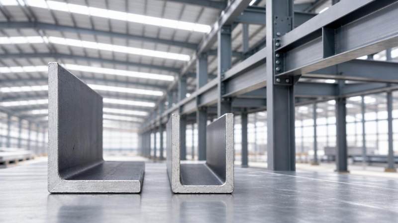 Angle vs Channel Steel for Warehouse Frames