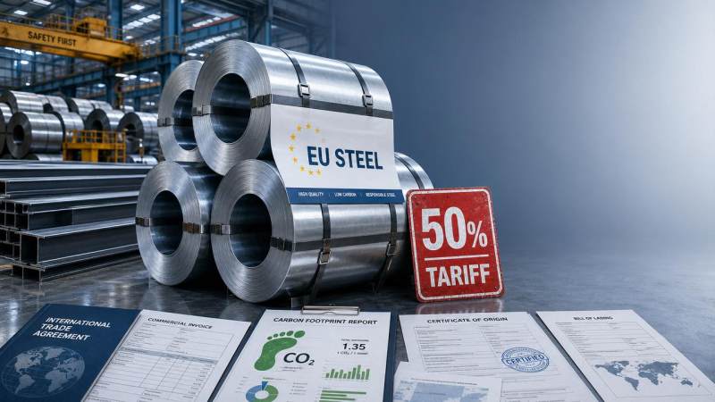 EU Plans to Raise Steel Import Tariffs to 50%, Sparking Trade Protectionism Concerns