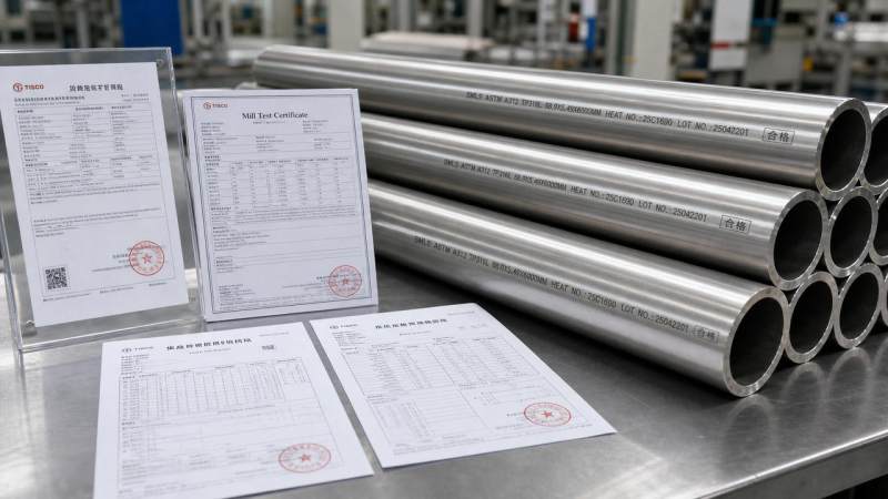 Pipe Stainless Steel Supplier Checklist: Documents and Tests to Request Before Ordering