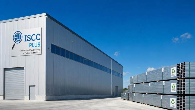 NISCO Secures World's First ISCC PLUS Certification for Steel Products NISCO Secures World's First ISCC PLUS Certification for Steel Products