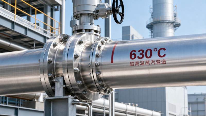 World's First 630°C Ultra-Supercritical Unit Connected to Grid with Key Materials from Baosteel