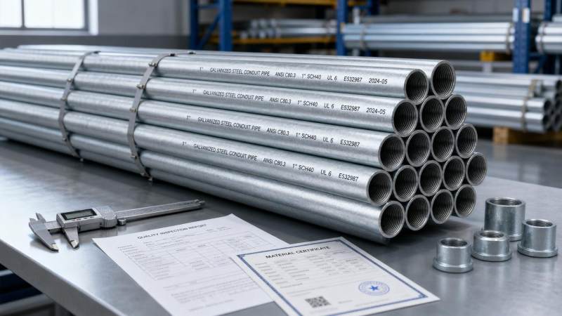 Galvanised Electrical Conduit Pipe Standards You Should Check