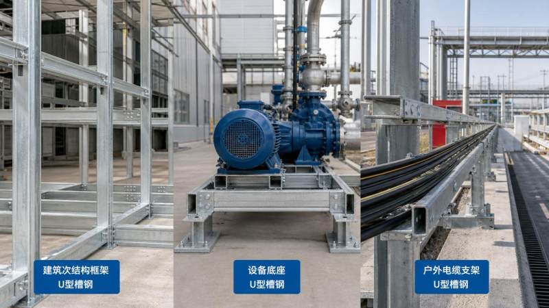 U Channel Steel: Best Applications in Support Systems