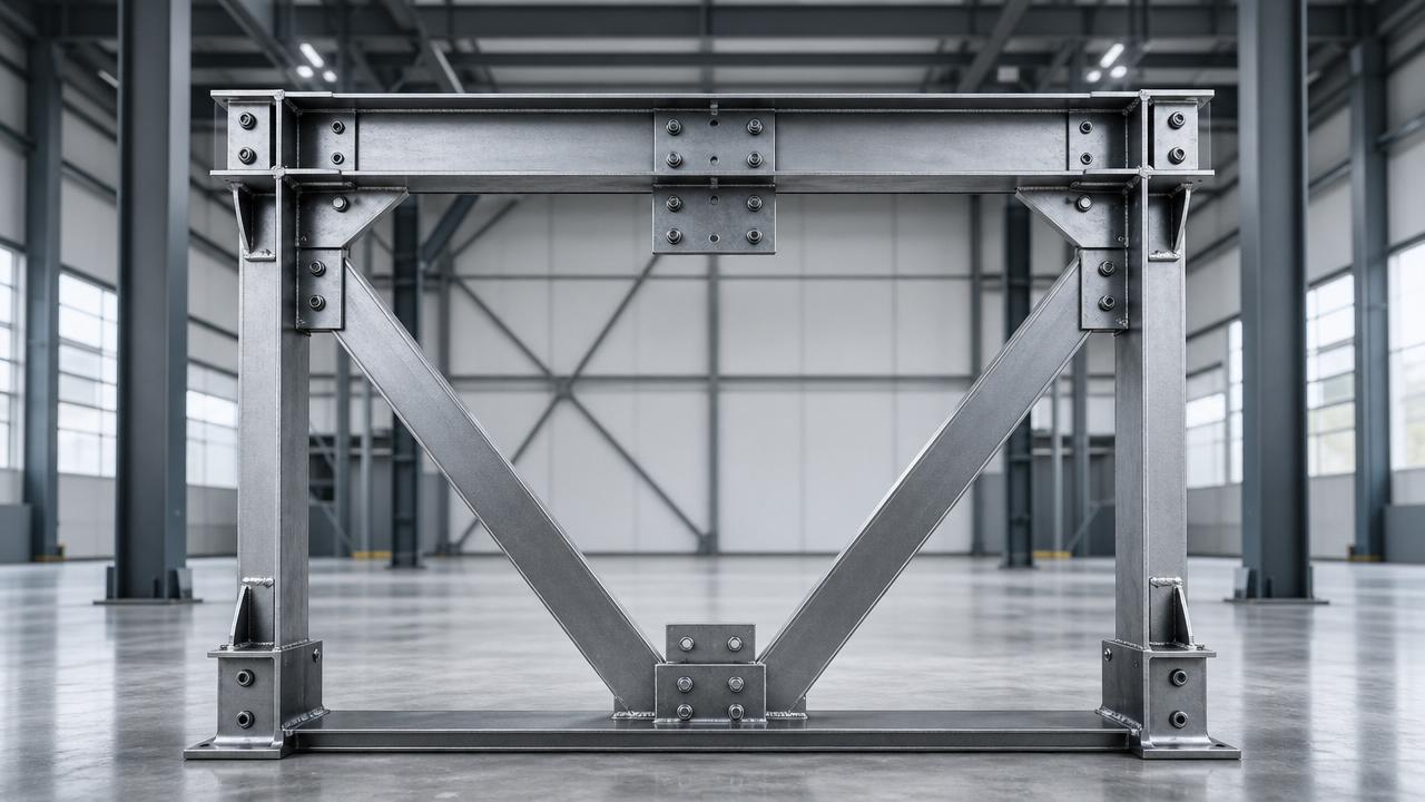 Equal Angle Steel Load Behavior in Brackets and Frames