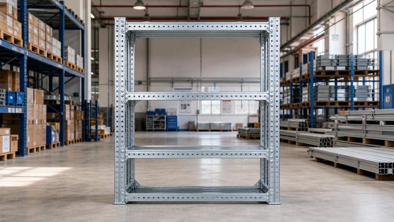 Angle Iron with Holes for Shelving, Bracing, and Quick Assembly