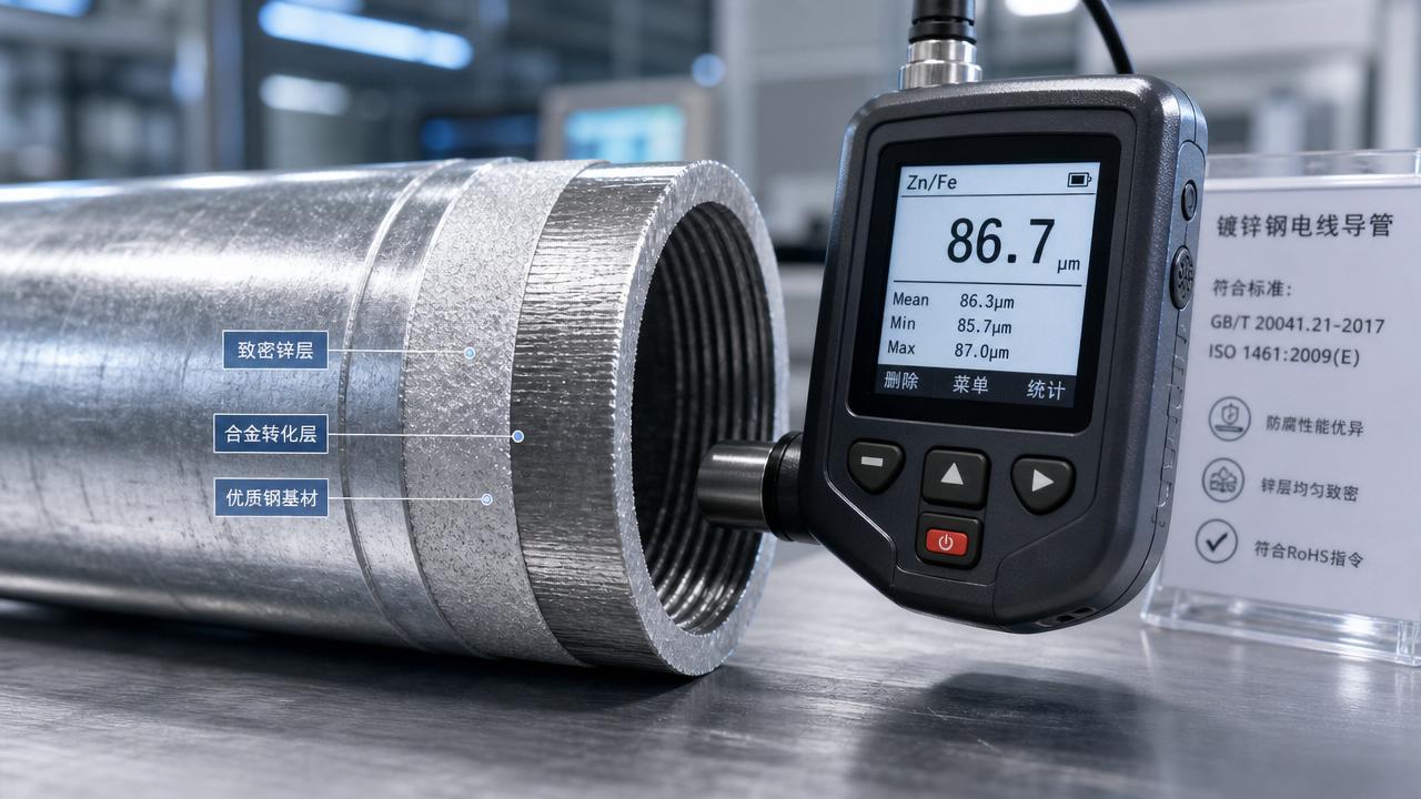 Electrical Conduit Galvanized Finish Explained: Why Zinc Layer Thickness Matters