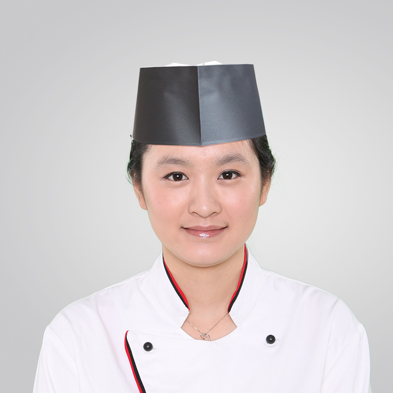 Paper forage hat (black)