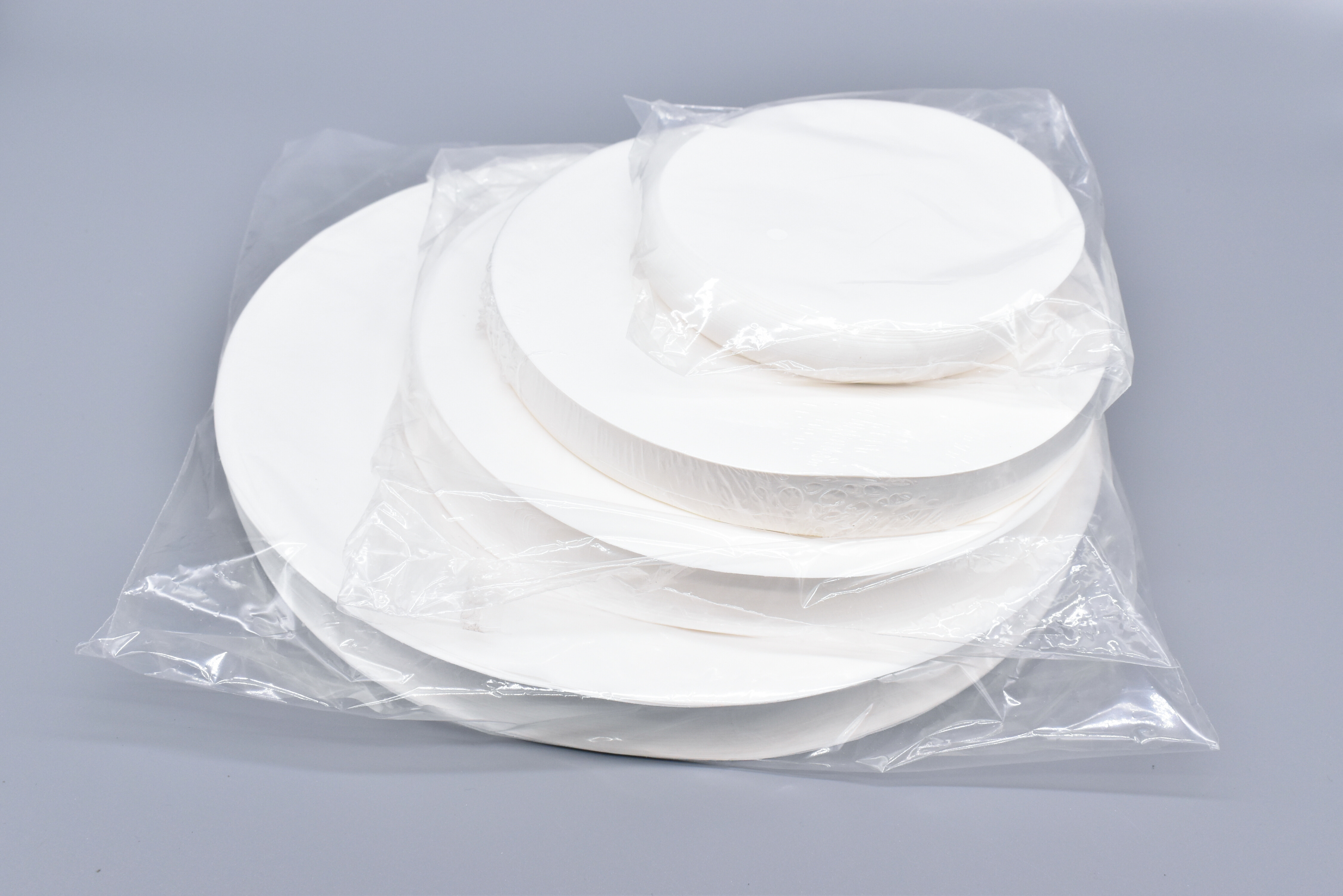 Round baking paper sheet