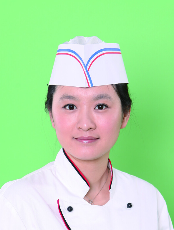 Paper forage hat (red&blue strip)