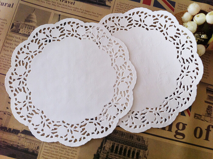 Round paper doyleys