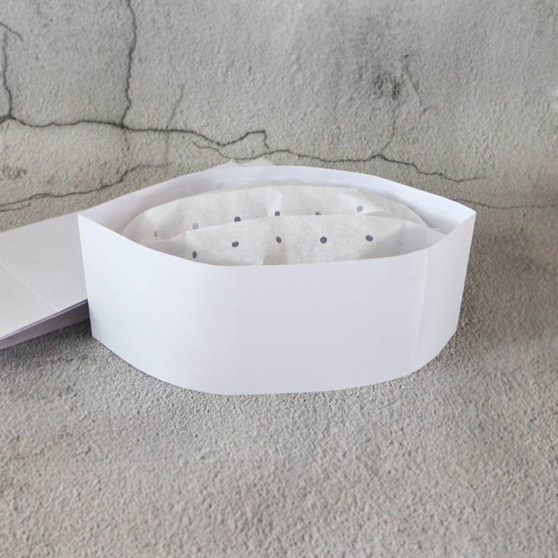 Paper forage hat (white)