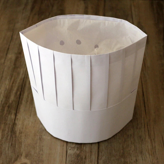Paper children chef hat