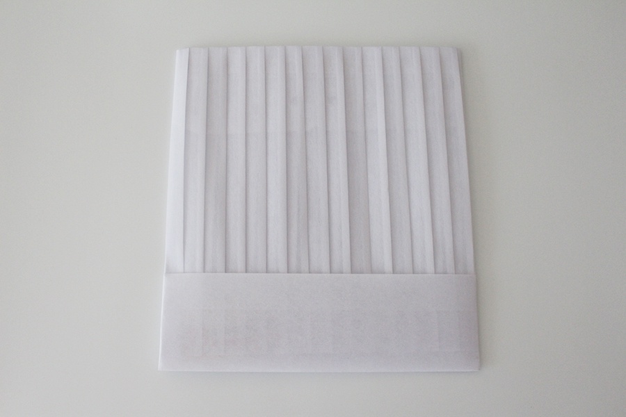 Special white non woven flat top chef hat