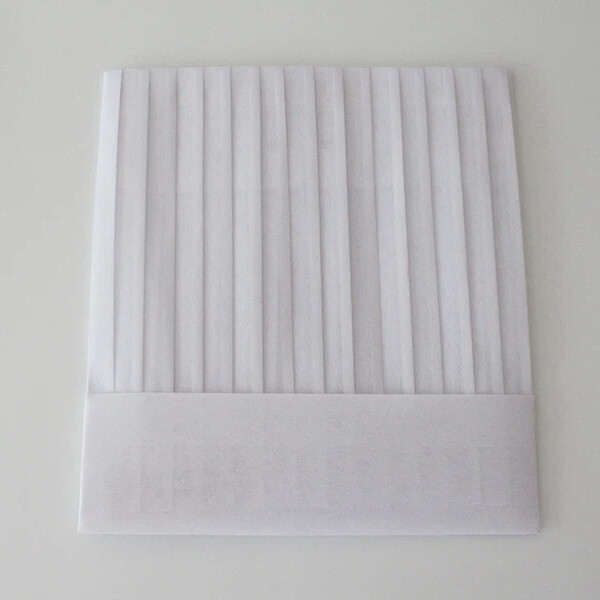 Special white non woven flat top chef hat