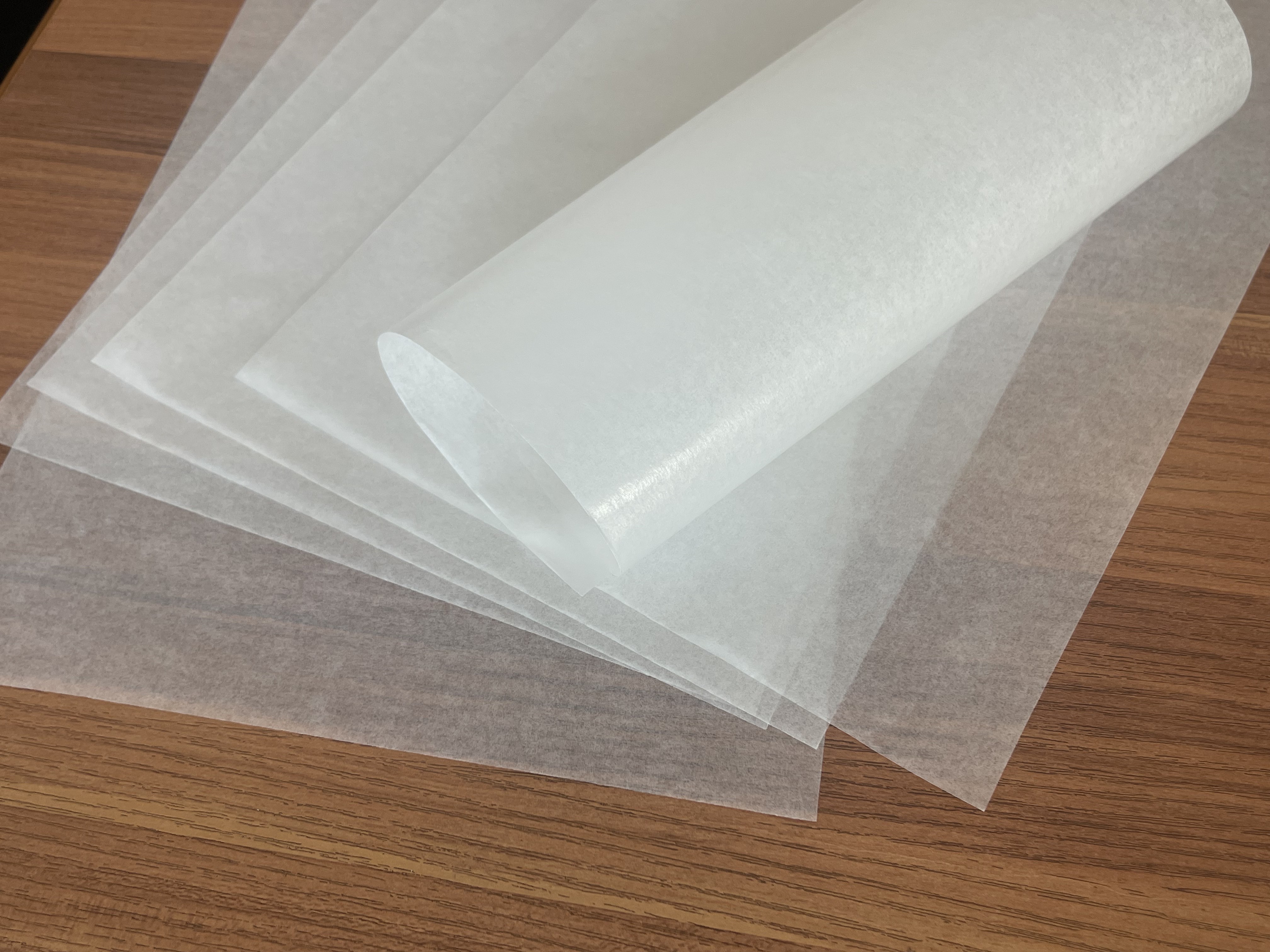 High-transparency butter paper