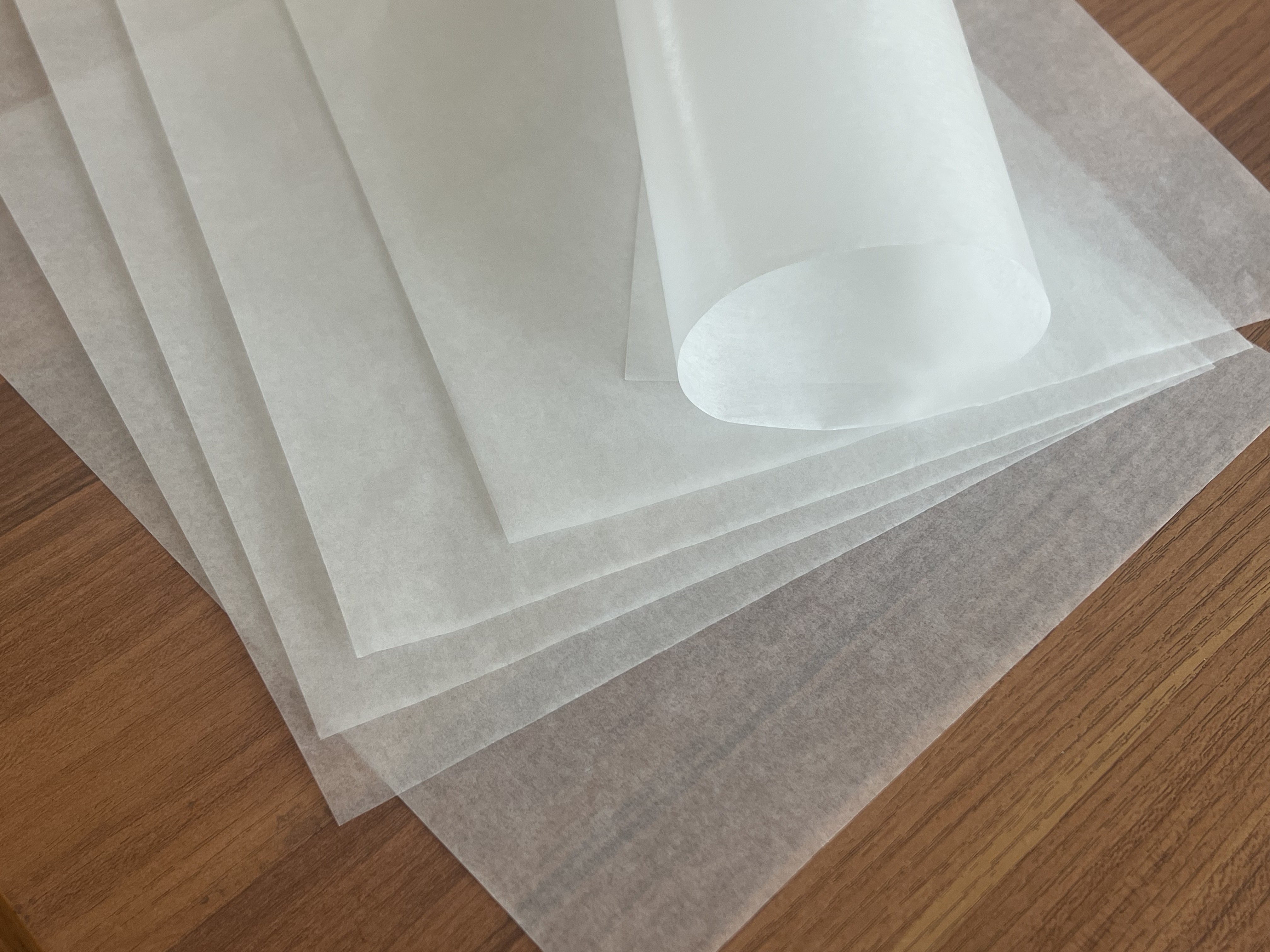 High-transparency butter paper